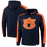 Men's Auburn Tigers Fanatics Branded Iconic Colorblocked Fleece Pullover Hoodie Navy,baseball caps,new era cap wholesale,wholesale hats